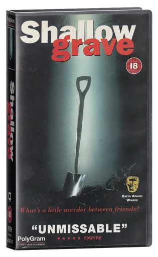 Shallow Grave VHS cover