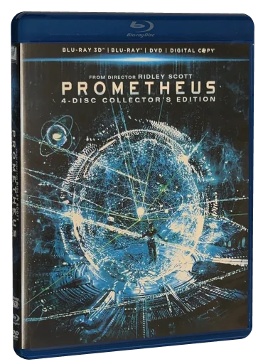 Prometheus Blu-ray, Twentieth Century Fox