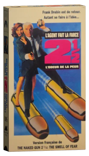 The Naked Gun 2½: The Smell of Fear VHS, Malofilm Video