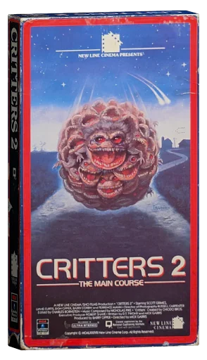 Critters 2 VHS, RCA/Columbia Pictures Home Video