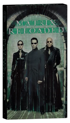 The Matrix Reloaded VHS, Warner Home Video