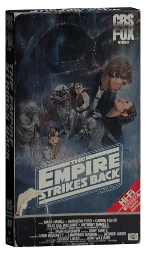 The Empire Strikes Back Betamax, CBS/FOX Video