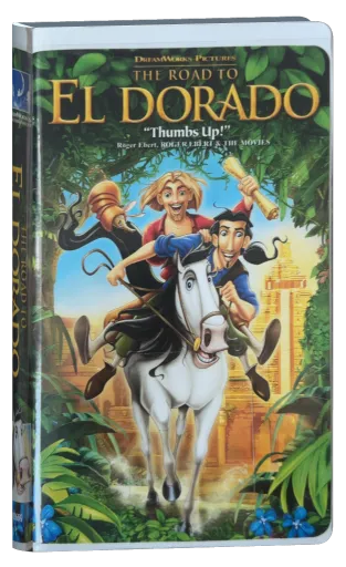 The Road to El Dorado VHS, DreamWorks