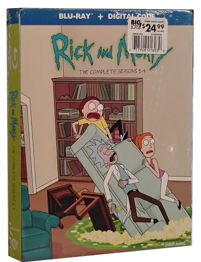Rick and Morty Blu-ray, Warner Bros