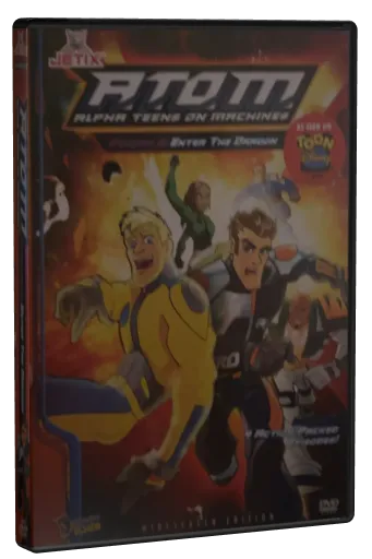 Action Man: A.T.O.M. DVD cover