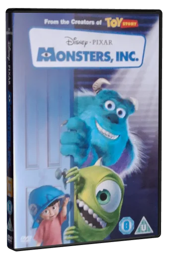 Monsters, Inc. DVD, Disney Pixar