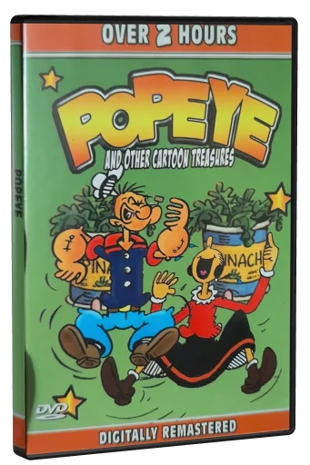 Popeye and Other Cartoon Treasures DVD cover
