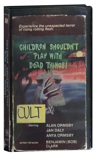 Children Shouldn't Play with Dead Things VHS, Gorgon Video