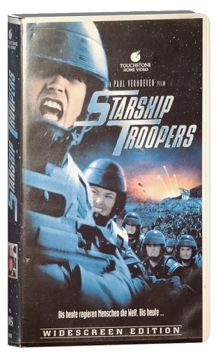 Starship Troopers VHS, Touchstone Home Video
