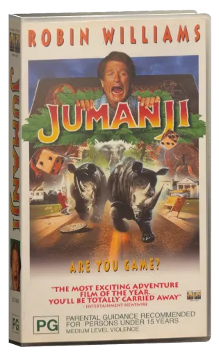 Jumanji VHS, Columbia TriStar Home Video