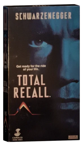 Total Recall VHS, Carolco Home Video
