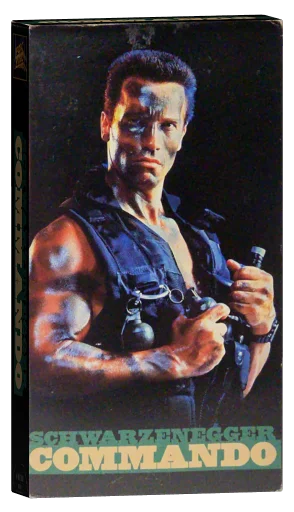 Commando VHS, Twentieth Century Fox