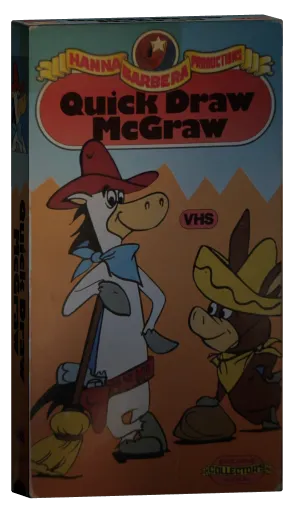 Quick Draw McGraw VHS cover