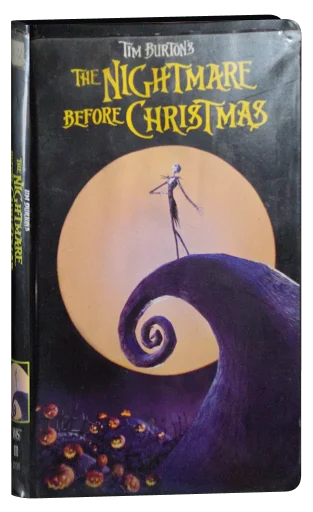 The Nightmare Before Christmas VHS, Touchstone Home Video