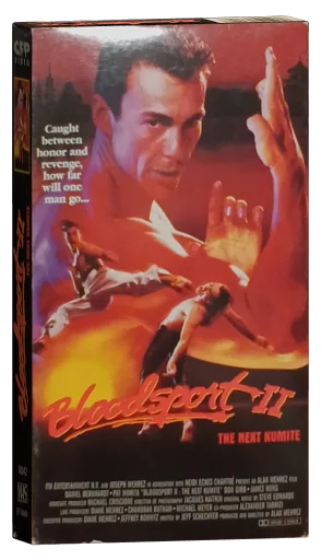 Bloodsport II VHS cover