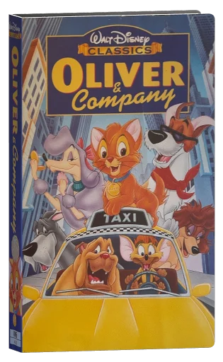 Oliver & Company VHS, Walt Disney Home Video