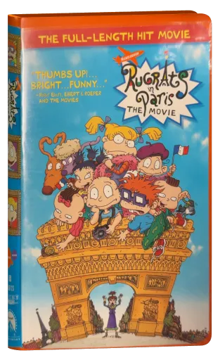 Rugrats in Paris: The Movie VHS, Paramount
