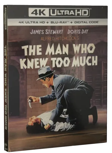 The Man Who Knew Too Much 4K-UHD, Universal Studios Home Video