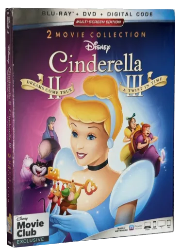 Cinderella II: Dreams Come True Blu-ray, Buena Vista Home Entertainment
