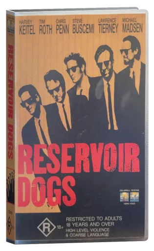 Reservoir Dogs VHS, Columbia Tristar