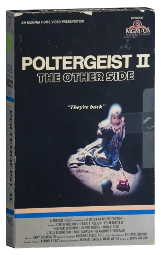 Poltergeist II: The Other Side VHS, MGM/UA Home Video