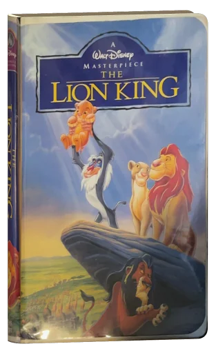 The Lion King VHS, Buena Vista Home Video