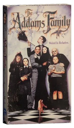 The Addams Family VHS, Paramount Home Video