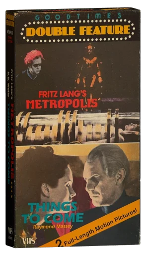 Metropolis / Things to Come VHS cover