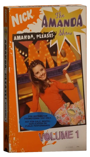 The Amanda Show Amanda Please VHS cover