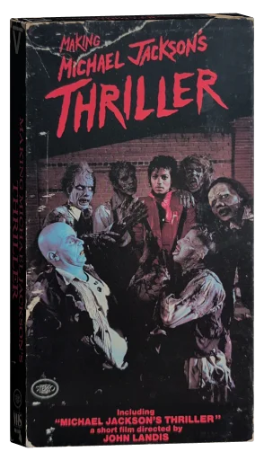 Making Michael Jackson's Thriller VHS, Vestron Video