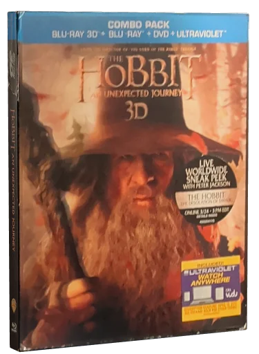 The Hobbit: An Unexpected Journey Blu-ray, Warner Brothers Home Video