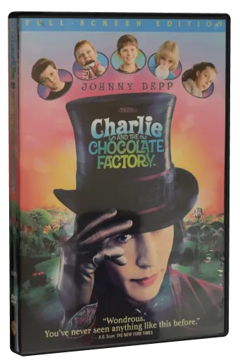 Charlie and the Chocolate Factory DVD, Warner Home Video