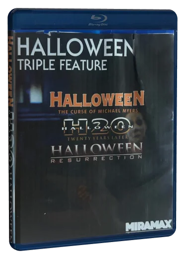 Halloween Triple Feature Blu-ray cover