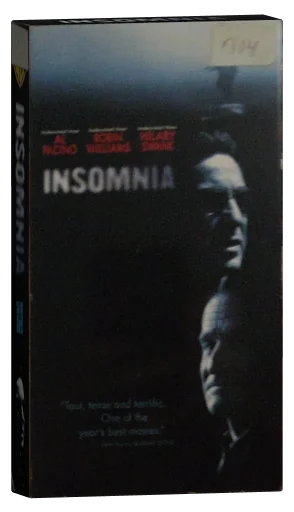 Insomnia VHS, Warner Home Video