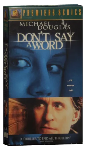 Don't Say a Word VHS, Fox