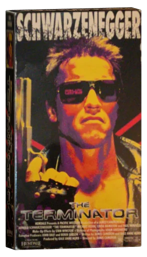 The Terminator VHS, Hemdale Home Video, Inc.