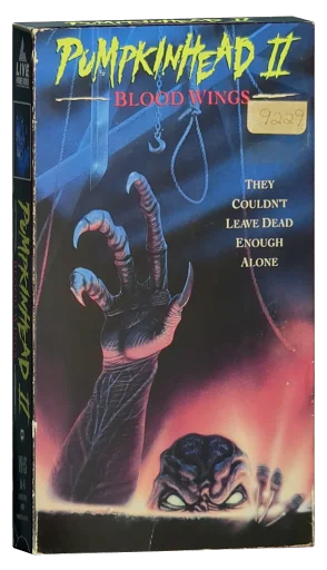 Pumpkinhead II: Blood Wings VHS cover