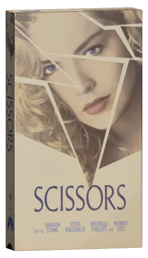 Scissors VHS cover