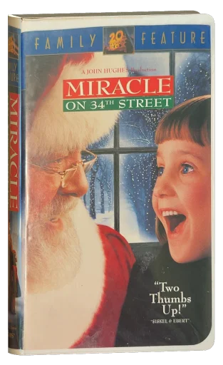 Miracle on 34th Street VHS, Fox Video