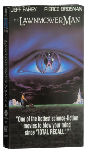 The Lawnmower Man VHS, New Line Home Video