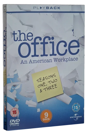 The Office: An American Workplace Season 1 , 2 , 3 DVD cover