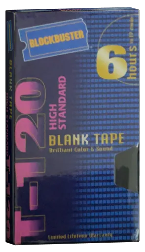 Blockbuster VHS cover