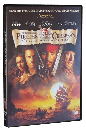 Pirates of the Caribbean: The Curse of the Black Pearl DVD, Walt Disney Pictures