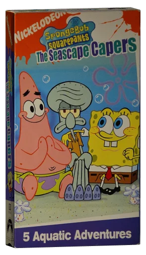 SpongeBob SquarePants VHS, Paramount