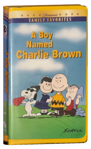 A Boy Named Charlie Brown VHS, CBS Video