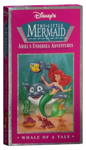 Ariel's Undersea Adventures: Whale of a Tale VHS cover