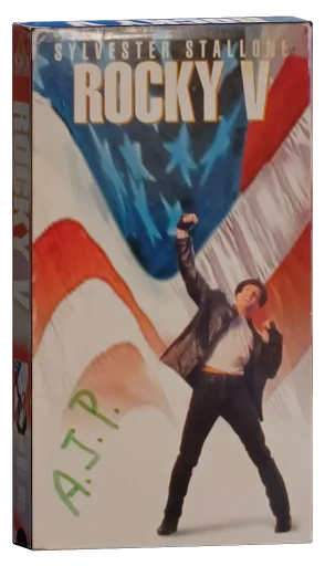 Rocky V VHS, MGM/UA Home Video