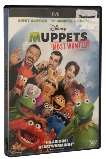 Muppets Most Wanted DVD cover
