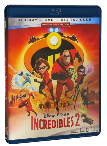 Incredibles 2 Blu-ray, Disney