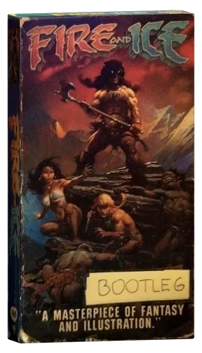 Fire and Ice VHS, GoodTimes Home Video
